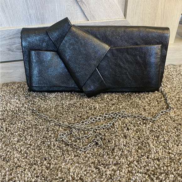 Sondra Robert’s Designer Shoulder Clutch Bag Event Evening Wallet on a String - Picture 3 of 12